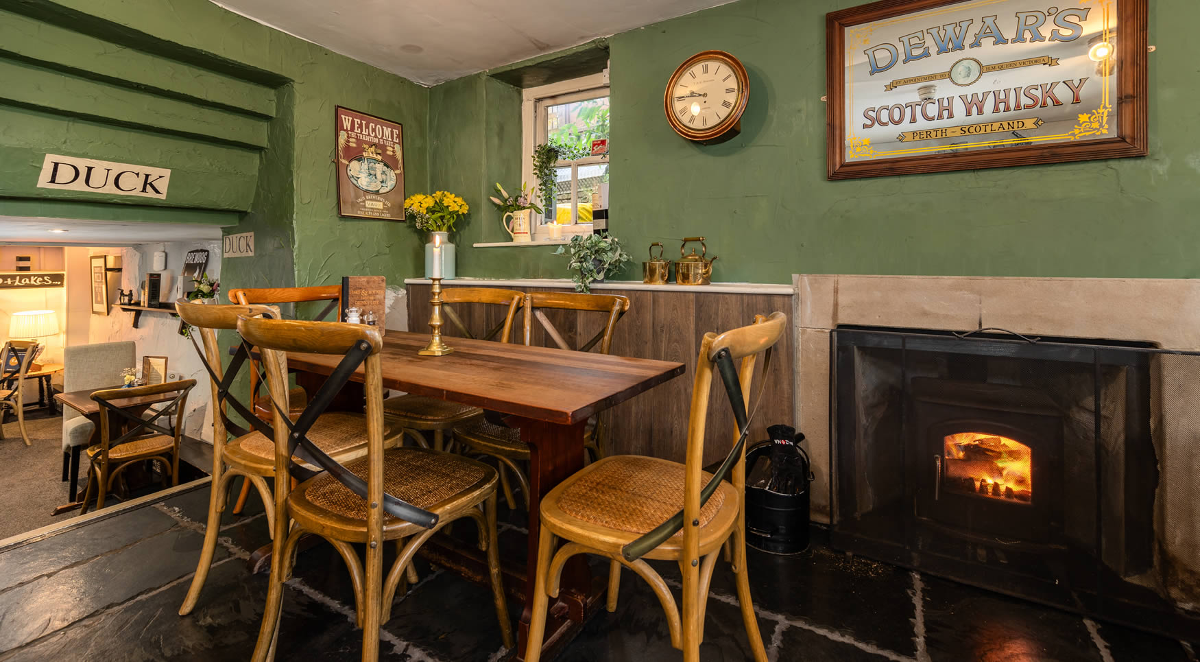 Local ales at Hare & Hounds in Levens